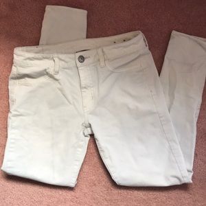 AE Jeans White